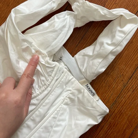 House of CB White One-Shoulder Dress - Picture 10 of 13